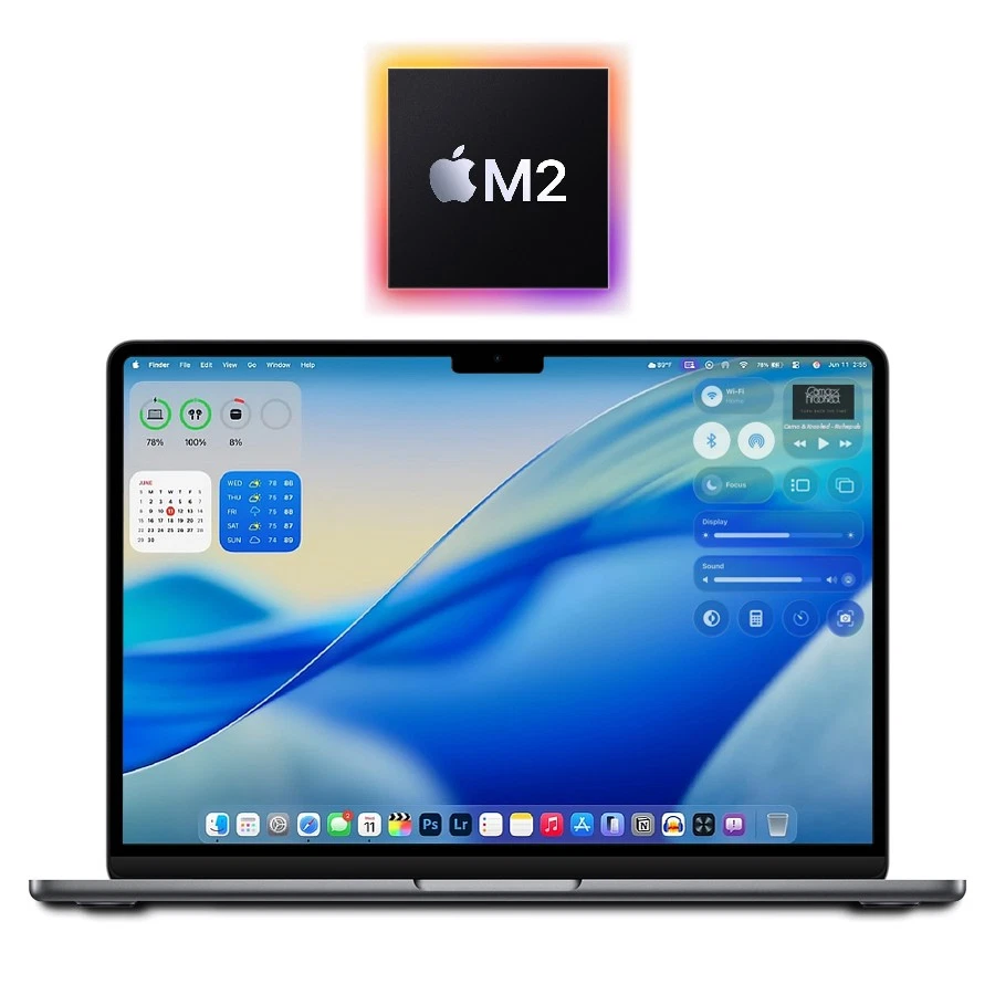 2022 Apple M2 MacBook Air 13 6" 8GB/256GB SSD    Space Gray  A2681 w/Warranty