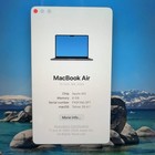 2022 Apple MacBook Air 13 6" M3 8C GPU 3 5GHz 8GB RAM 256GB SSD MLY33LL/A