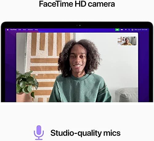 Apple MacBook Pro 2022 con chip Apple M2 (13 pulgadas, 8 GB de RAM, 256 GB de almacenamiento SSD) (QWERTY en inglés) gris espacial (renovado)