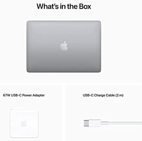 Apple MacBook Pro 2022 con chip Apple M2 (13 pulgadas, 8 GB de RAM, 256 GB de almacenamiento SSD) (QWERTY en inglés) gris espacial (renovado)