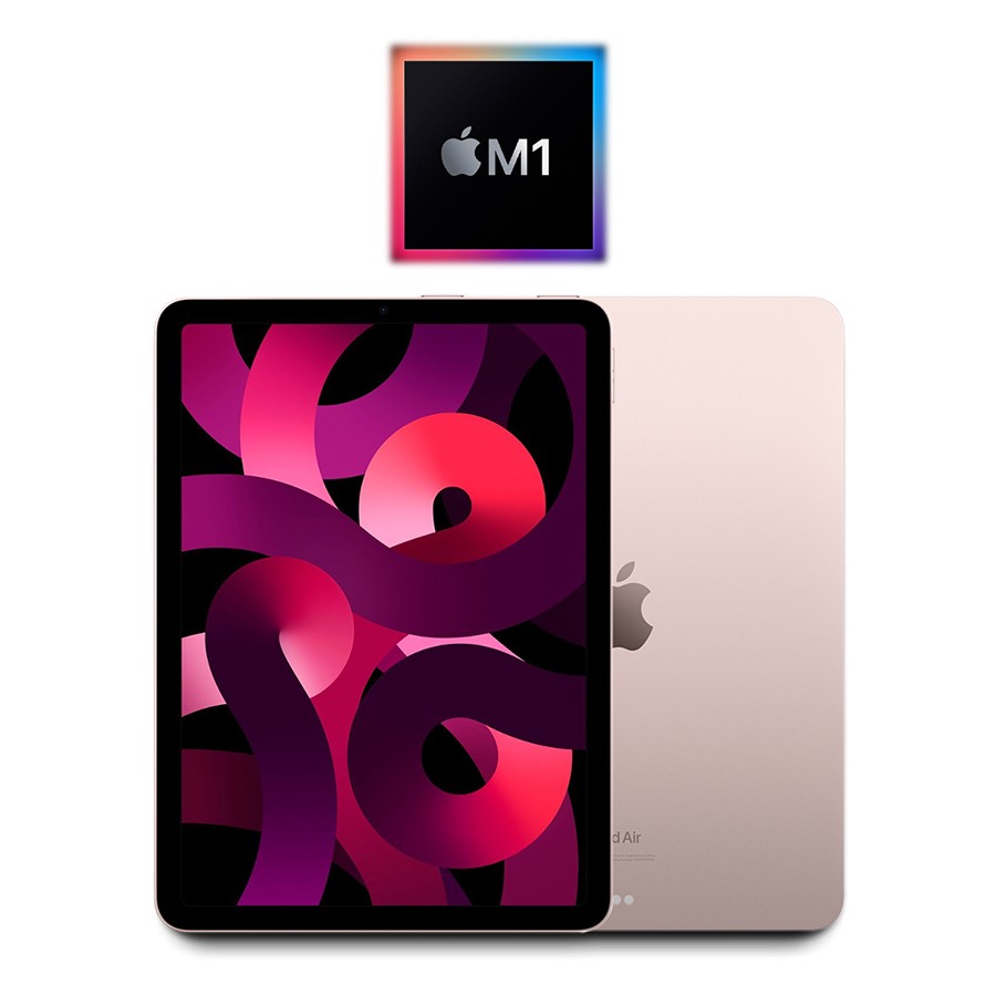 2022 Apple iPad Air 5 64GB WiFi Only 10 9"  Pink  FM9D3LL/A w/1 Year Warranty