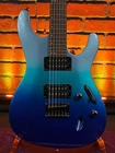 2022 Ibanez S521 6 string solid body electric guitar   Ocean Fade Metallic