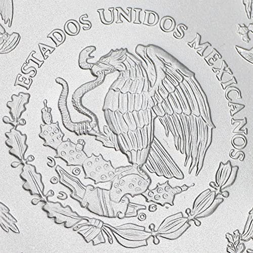 2023 1 oz Mexican Silver Libertad Brilliant Uncirculated Coin with Certificate of Authenticity - Moneda de Plata Pura de Ley 1 Onza BU