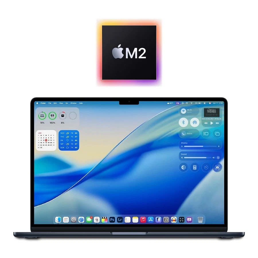 2023 Apple M2 MacBook Air 15 3" 8GB/256GB SSD    Midnight  A2941 w/Warranty