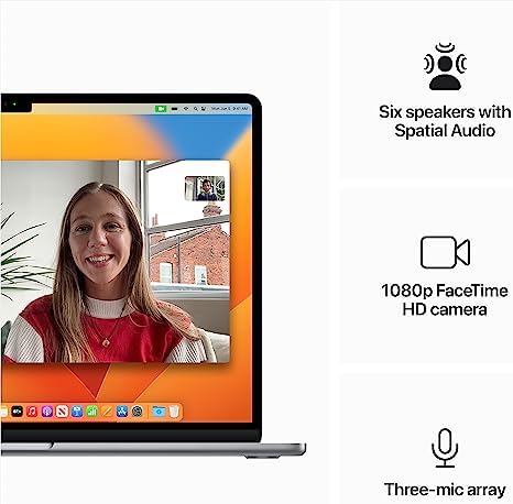 2023 Apple MacBook Air with Apple M2 Chip with 8 Core CPU/10 Core GPU  15 inch  8GB RAM  512GB SSD Storage   QWERTY English  Midnight  Renewed 