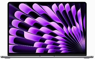 2023 Apple MacBook Air with Apple M2 Chip with 8 Core CPU/10 Core GPU  15 inch  16GB RAM  512GB SSD Storage   QWERTY English  Midnight  Renewed 