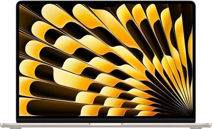 2023 Apple MacBook Air with Apple M2 Chip with 8 Core CPU/10 Core GPU  15 inch  16GB RAM  512GB SSD Storage   QWERTY English  Midnight  Renewed 