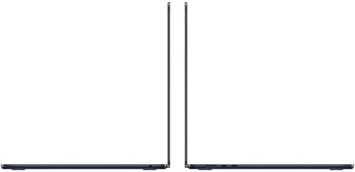 2023 Apple MacBook Air con chip Apple M2 con CPU de 8 núcleos/GPU de 10 núcleos (15 pulgadas, 8 GB de RAM, 256 GB de almacenamiento SSD) (QWERTY inglés) Medianoche (Reacondicionado)