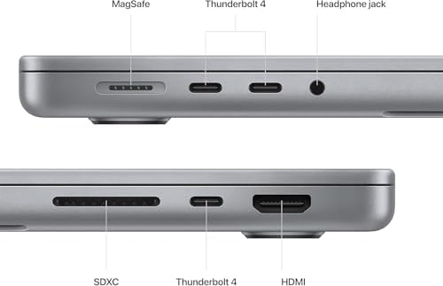 2023 Apple MacBook Pro with Apple M2 Pro Chip with 10CPU & 16GPU  14 inch  32GB RAM  512GB SSD Storage   QWERTY English  Space Gray  Renewed 