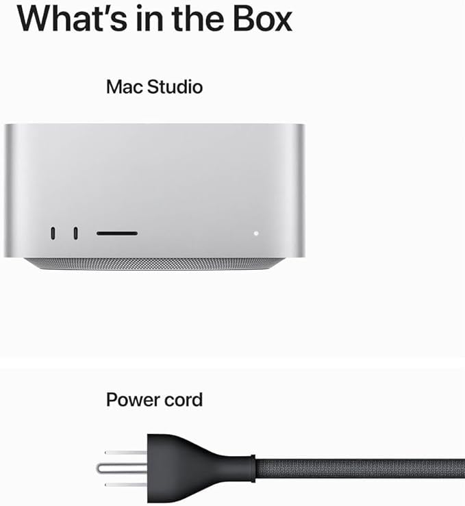 2023 Apple Mac Studio with M2 Max 12 Core / 30 Core   3 7 inch  32GB  512GB SSD   Renewed Premium 