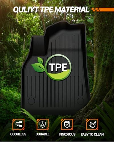 2024 2025 2026 Tesla Model 3 Floor Mats All Weather Full Set Made by SEALIGHT  Custom Fit for Model 3 Highland  Premium TPE Floor Liners  Waterproof  Anti Slip & Easy to Clean Car Mats