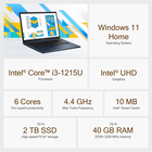 2024 ASUS Vivobook 14" FHD Laptop  6 Core Intel i3 1215U  Upto 40GB RAM& 2TB SSD