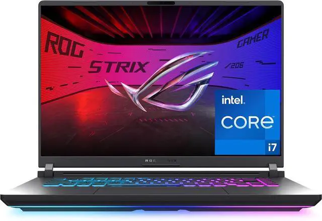 2025 ASUS ROG Strix G16 G615JMR Gaming Laptop  16" HD  165Hz  14th Gen Intel Core i7 14650HX  32GB DDR5 RAM  2TB PCIe SSD  NVIDIA GeForce RTX 5060 8GB GDDR7  RGB Keyboard  Wi Fi 7  Windows 11 Home