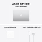 2025 Apple MacBook Air 13 inch M4 Chip 16GB RAM 256GB SSD Silver MW0W3LL/A