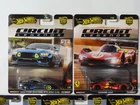 2025 HOT WHEELS PREMIUM CAR CULTURE   CIRCUIT LEGENDS   5 CAR SET CASE K FERRARI