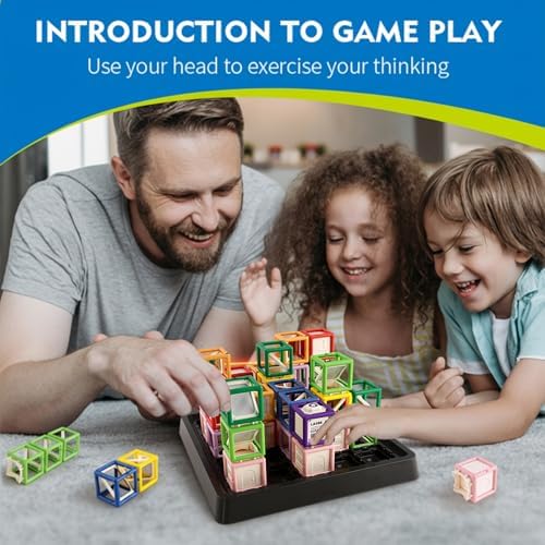 2025 New Laser Maze Reasoning Game  STEM Toys for Ages 8 13 with 60  Challenges Puzzle Game  Board Games for 8 13 Years Old Children Gift  Learning Education Toys for Space & Logic   37 Pcs