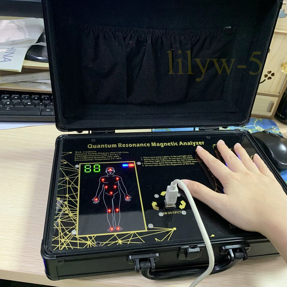 Analizador corporal de resonancia magnética cuántica HandTouch 4.7.0 (nuevo, 2025)