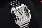2025 Santos De Cartier Large Automatic Silver Dial Steel 39 8MM WSSA0018