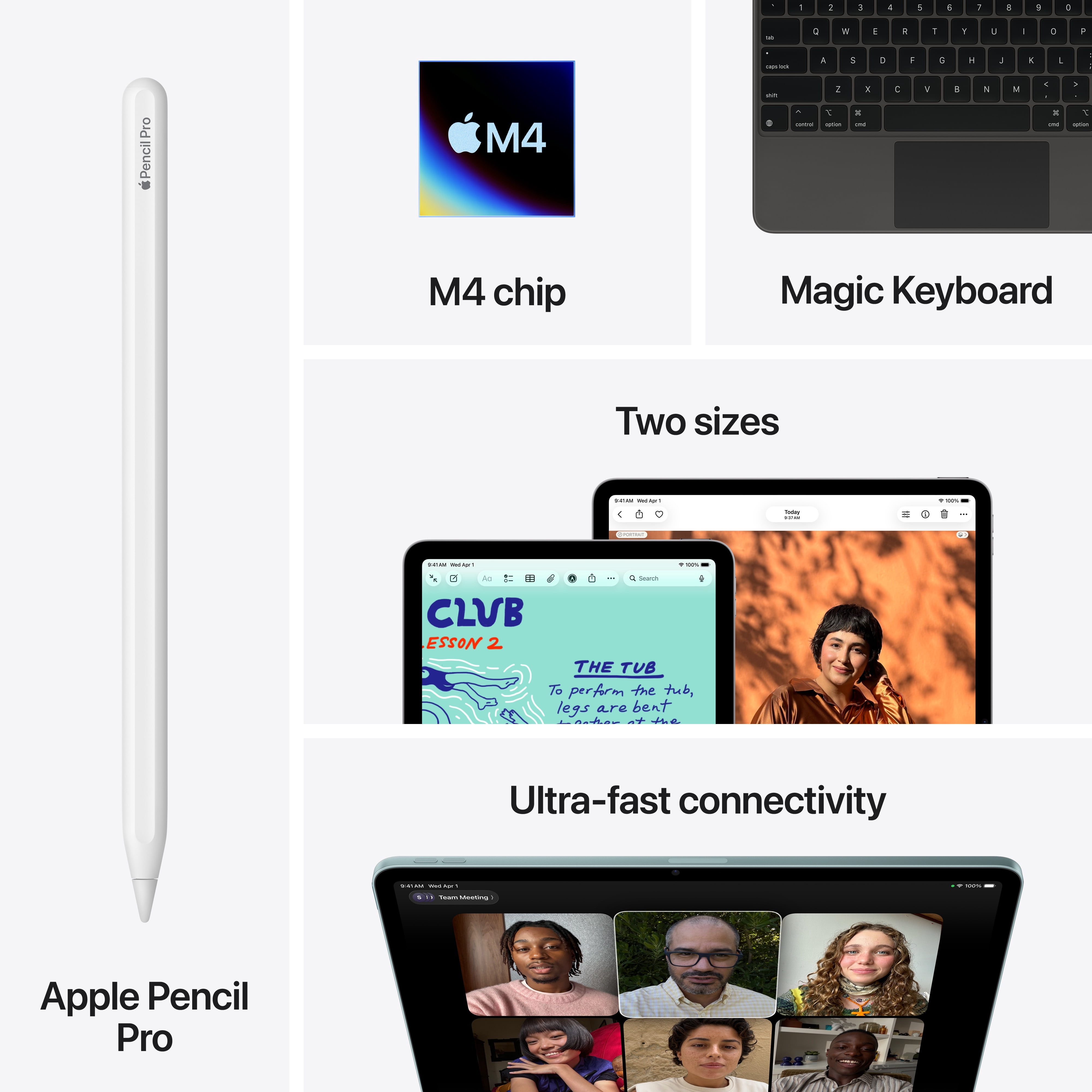 2026 11 inch iPad Air M4  Built for Apple Intelligence  Wi Fi 256GB   Purple