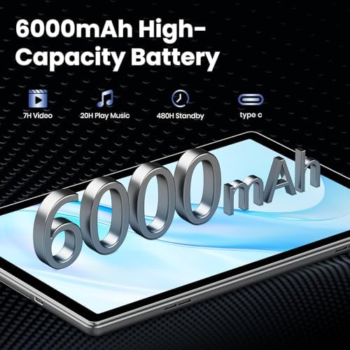 2026 Android Tablet  10 1 Inch Android 15 Tablet Octa Core  16GB RAM 64GB ROM 1TB Expand  2 8MP Camera  BT5  Tablets PC 2 4/5G WiFi 6 1080 IPS FHD Screen  Tablets Android Gifts for Men Women