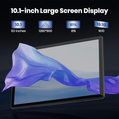 2026 Android Tablet  10 1 Inch Android 15 Tablet Octa Core  16GB RAM 64GB ROM 1TB Expand  2 8MP Camera  BT5  Tablets PC 2 4/5G WiFi 6 1080 IPS FHD Screen  Tablets Android Gifts for Men Women