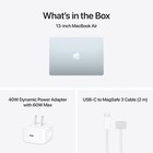 2026 Apple MacBook Air 13 inch M5 Chip 16GB RAM 512GB SSD Sky Blue MDHH4LL/A
