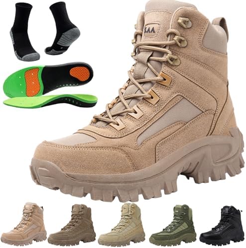 2026 New Mens Orthopedic Support Anti Puncture Work Boots Waterproof Anti Sprain Hiking Boots  Outdoor Boot  Hiking Shoes Men