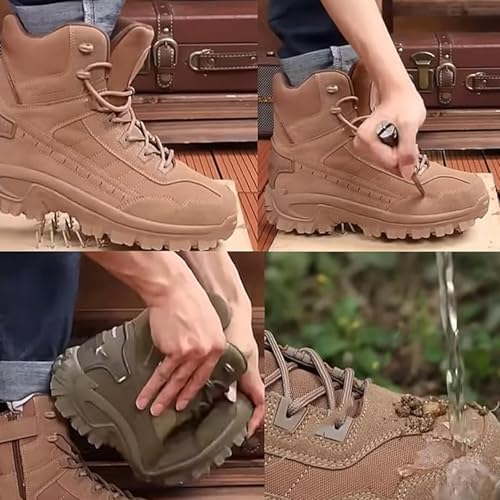 2026 New Mens Orthopedic Support Anti Puncture Work Boots Waterproof Anti Sprain Hiking Boots  Outdoor Boot  Hiking Shoes Men