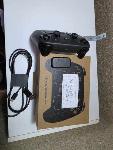 2026 Steam Controller Black Wireless Wired Ergonomic Track Pad for PC new in box