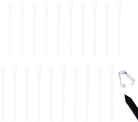 20pc Nibs Replacement for Samsung Pen  Stylu Tip Kit for Samsung Galaxy Tab S6 Lite/S7 FE/S8 Ultra/S8  Plus/S8/S9  Plus/S9 FE  Plus/S9 FE/S9/S9 Ultra/S10 Ultra/S10  Plus