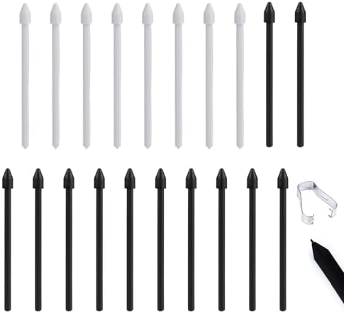 20pc Nibs Replacement for Samsung Pen  Stylu Tip Kit for Samsung Galaxy Tab S6 Lite/S7 FE/S8 Ultra/S8  Plus/S8/S9  Plus/S9 FE  Plus/S9 FE/S9/S9 Ultra/S10 Ultra/S10  Plus