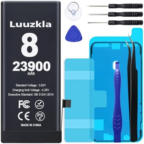 23900mAh  New Upgrade  Battery Compatible with iPhone SE2  iPhone SE 2020   Super Capacity Battery Replacement Compatible with iPhone SE2  with Full Tool Kits 0 Cycle 24 Months Service