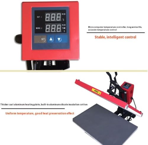 2400W Large Heat Press 40X60cm  Fast Heating Sublimation Machine with Precise Temperature Control for Crafts