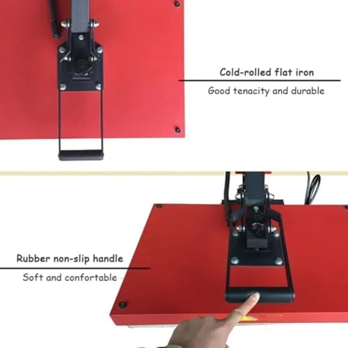 2400W Large Heat Press 40X60cm  Fast Heating Sublimation Machine with Precise Temperature Control for Crafts