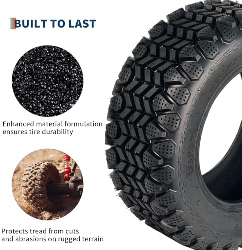 24x8x12 ATV Tires  2 Pack 24x8 12 ATV UTV Tires 24 8 12 All Terrain Tires for Trail  Desert  Mud  Dirt  Street  Sand  6PR Tubeless