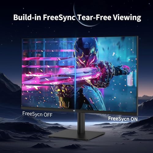 27 Inch QHD 2560 1440 100Hz Computer Monitor IPS Panel Anti Blue Light Screen 100 High Color Gamut 123 sRGB Support FreeSync and GSync PC Monitor for Casual Gaming and Working