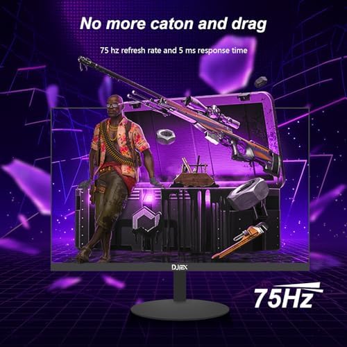 27 inch Gaming Monitor 1920x1080p 180Hz  FHD  GTG Vertical with Freesync Eye Care Technology HDMI VESA Compatible for Gaming Home Office
