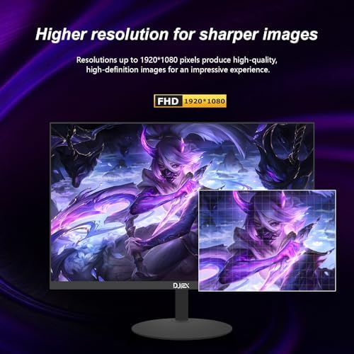 27 inch Gaming Monitor 1920x1080p 180Hz  FHD  GTG Vertical with Freesync Eye Care Technology HDMI VESA Compatible for Gaming Home Office