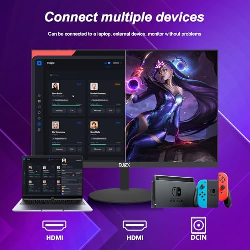 27 inch Gaming Monitor 1920x1080p 180Hz  FHD  GTG Vertical with Freesync Eye Care Technology HDMI VESA Compatible for Gaming Home Office