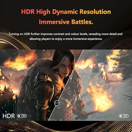 27 inch Gaming Monitor 1920x1080p 180Hz  FHD  GTG Vertical with Freesync Eye Care Technology HDMI VESA Compatible for Gaming Home Office