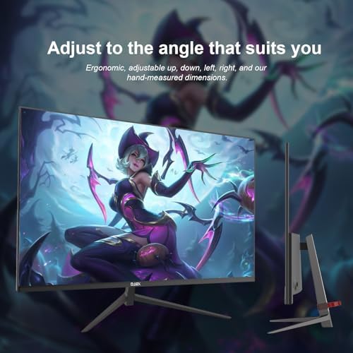 27 inch Gaming Monitor 1920x1080p 180Hz  FHD  GTG Vertical with Freesync Eye Care Technology HDMI VESA Compatible for Gaming Home Office