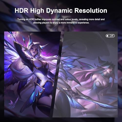 27 inch Gaming Monitor 1920x1080p 180Hz  FHD  GTG Vertical with Freesync Eye Care Technology HDMI VESA Compatible for Gaming Home Office