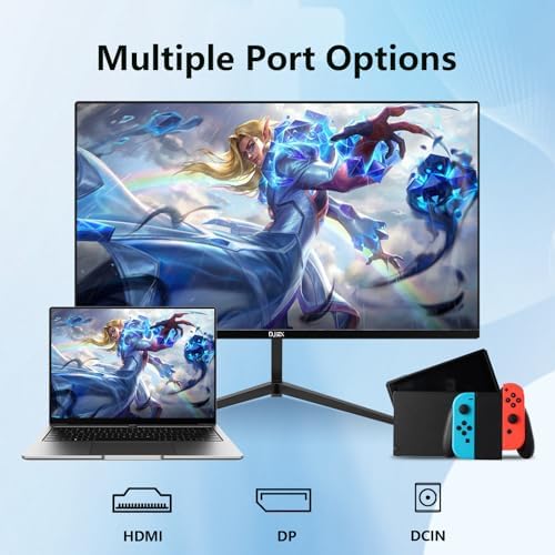 27 inch Gaming Monitor 1920x1080p 180Hz  FHD  GTG Vertical with Freesync Eye Care Technology HDMI VESA Compatible for Gaming Home Office