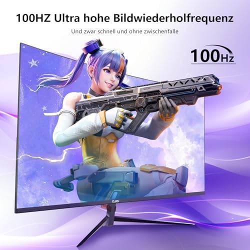 27 inch Gaming Monitor 1920x1080p 180Hz  FHD  GTG Vertical with Freesync Eye Care Technology HDMI VESA Compatible for Gaming Home Office