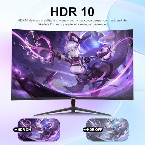 27 inch Gaming Monitor 1920x1080p 180Hz  FHD  GTG Vertical with Freesync Eye Care Technology HDMI VESA Compatible for Gaming Home Office