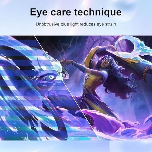 27 inch Gaming Monitor 1920x1080p 180Hz  FHD  GTG Vertical with Freesync Eye Care Technology HDMI VESA Compatible for Gaming Home Office