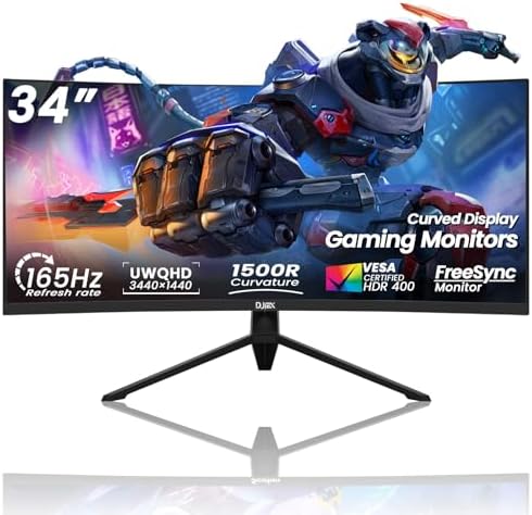 27 inch Gaming Monitor 1920x1080p 180Hz  FHD  GTG Vertical with Freesync Eye Care Technology HDMI VESA Compatible for Gaming Home Office