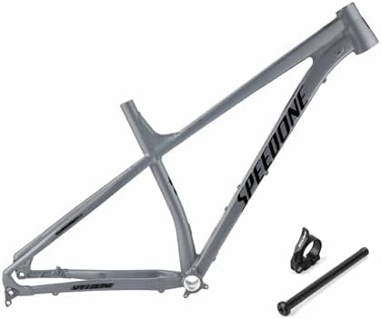29ER Aluminum Alloy Mountain Bike Frame M/L Thru Axle 12x148mm Boost Frame Disc Brake XC Hardtail Frame Max 2 35 Tire Black 29 M 