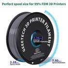 2KG  GEEETECH  ABS  Gray 3D Printer 1 75mm 1kg/roll High Quality Consumables US