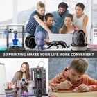 2KG  GEEETECH  ABS  Gray 3D Printer 1 75mm 1kg/roll High Quality Consumables US